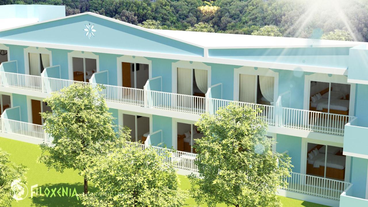 Filoxenia Apartments & Studios Theológos Exteriér fotografie